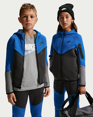 Nike Sportswear Tech Fleece Older Kids' Full-Zip Hoodie. Nike UK